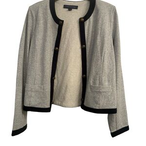 Tommy Hilfiger Black and Gray Jacket